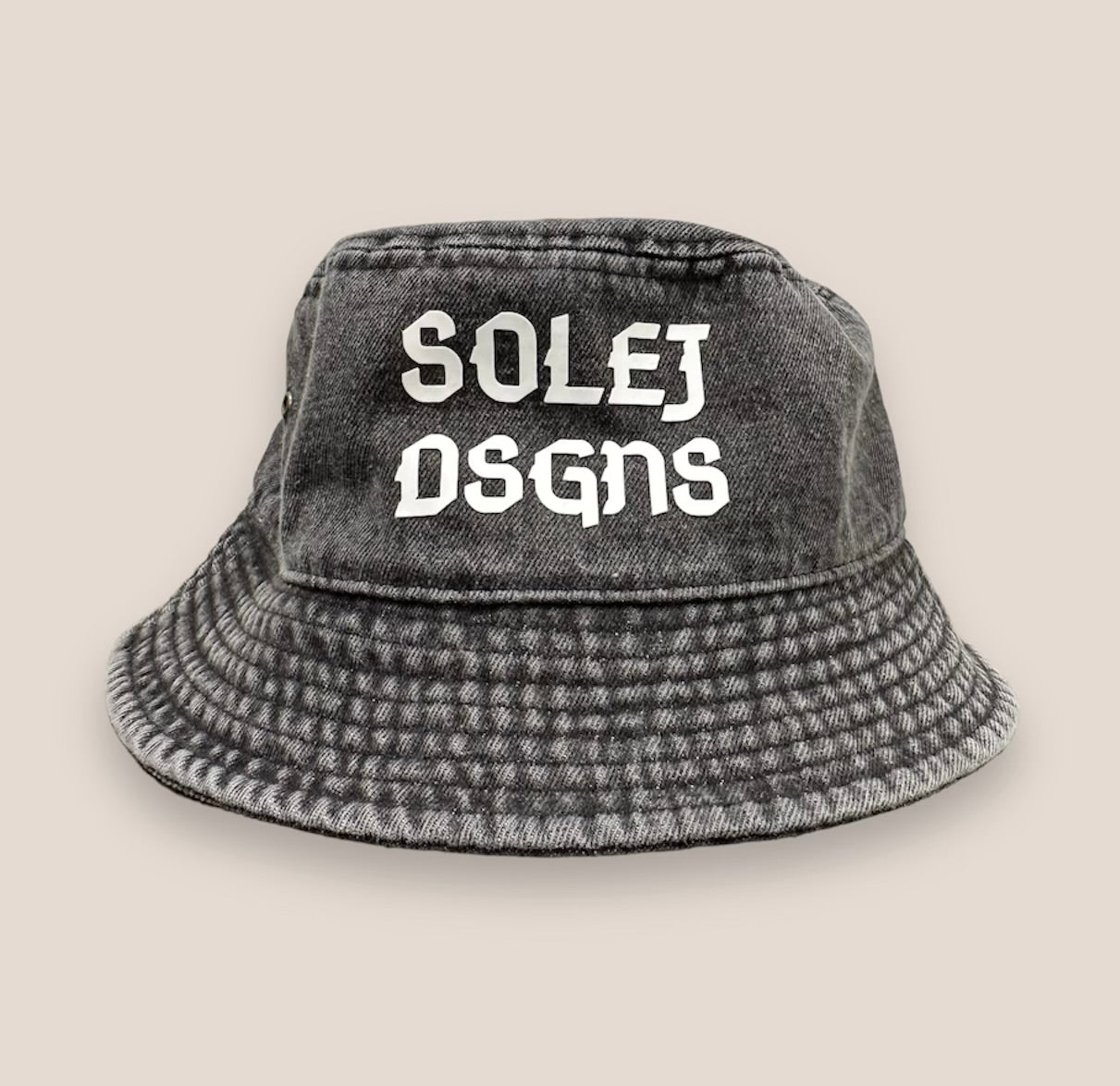 Signature Denim Bucket Hat