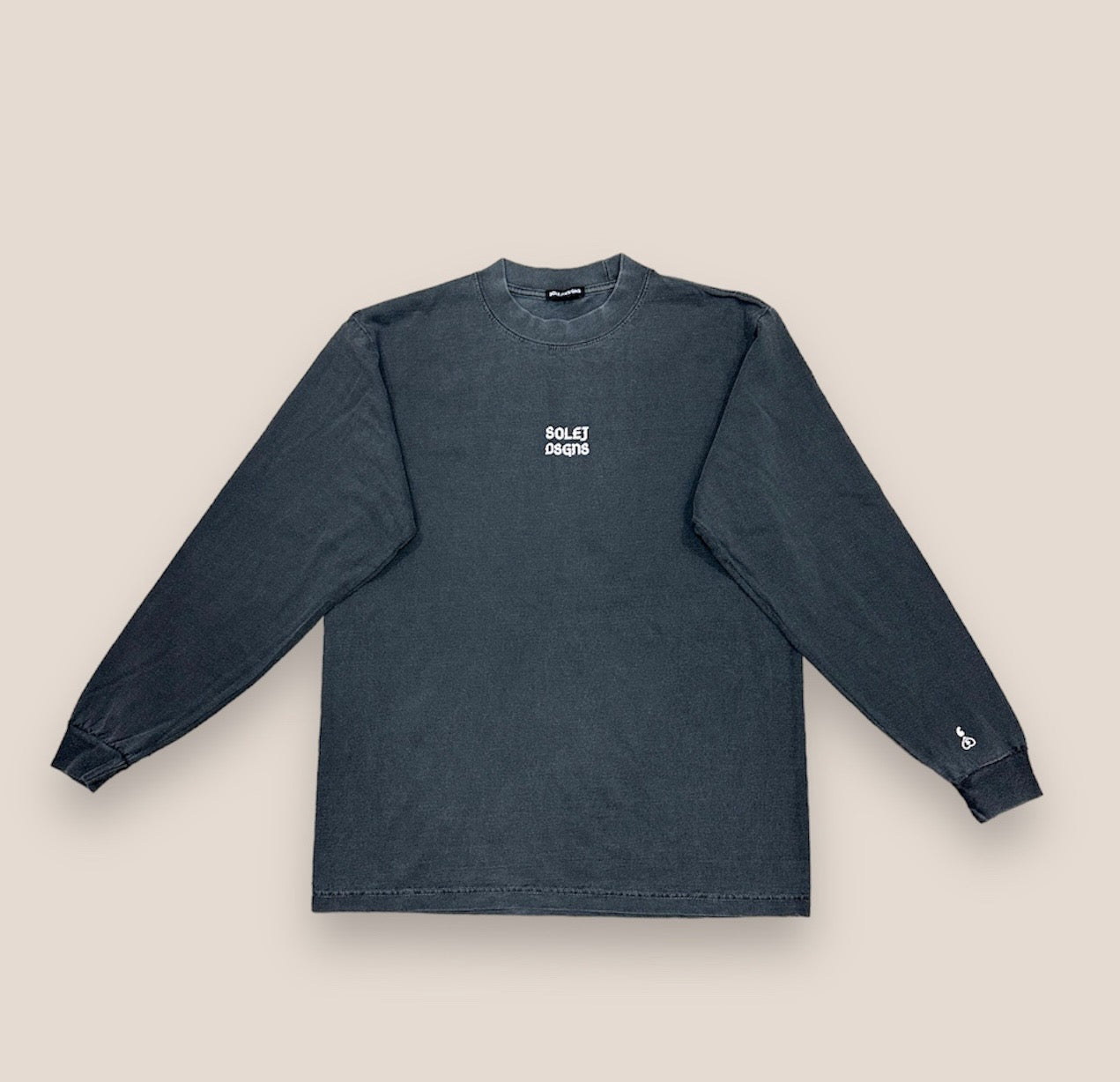 Charcoal Washed Long Sleeve