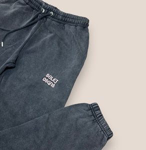 Charcoal Washed Sweatpants